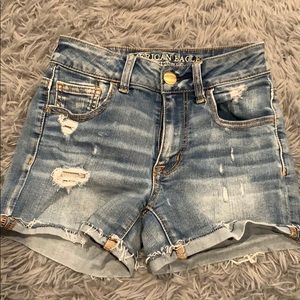 American eagle jean shorts